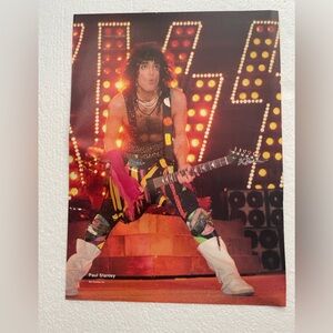 Paul Stanley pinup - Multicolor Stage Image